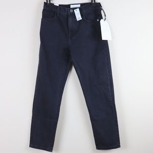 Current Elliott Black Felder  Cropped Slim 25 NWT